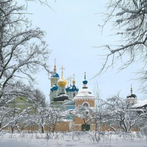 В Оптину Пустынь на праздник Сретения Господня